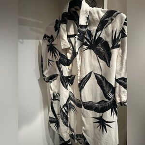 All Saints Men’s Short Sleeve Button up